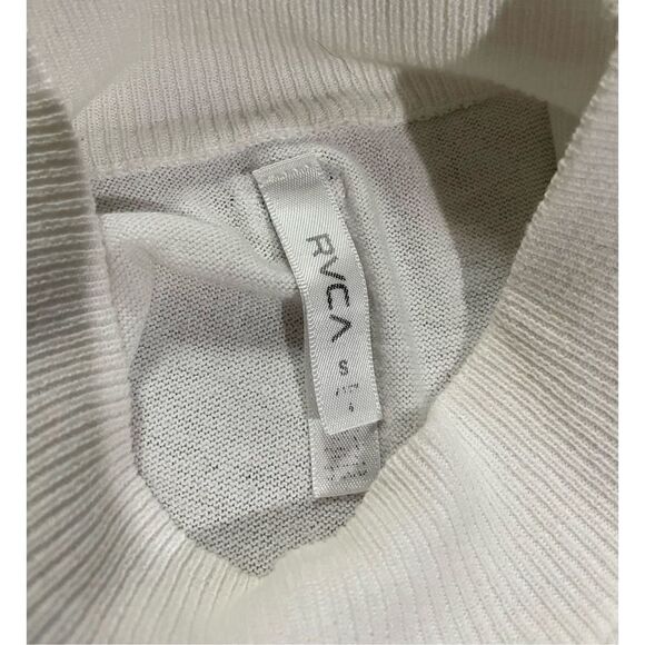 RVCA Eyefix Tunic in Vintage White sz Small sleeveless tank - Picture 4 of 10